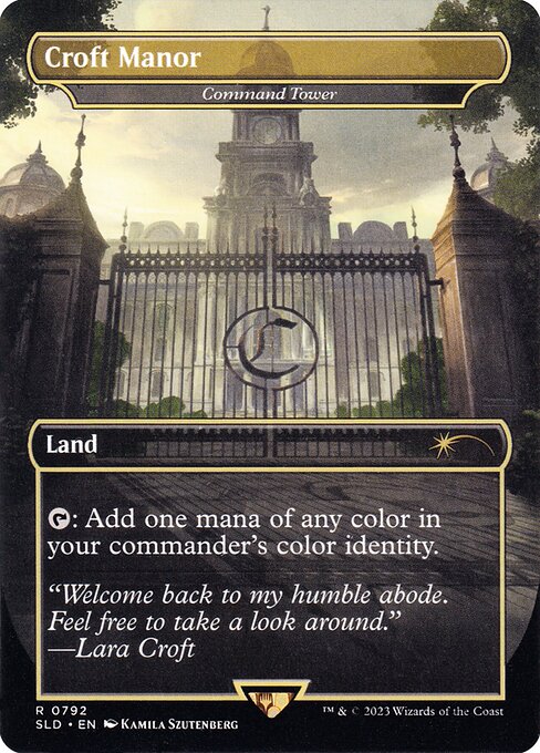 {T}: Add one mana of any color in your commander's color identity.