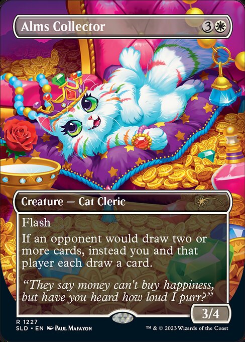 Flash
If an opponent would draw two or more cards, instead you and that player each draw a card.