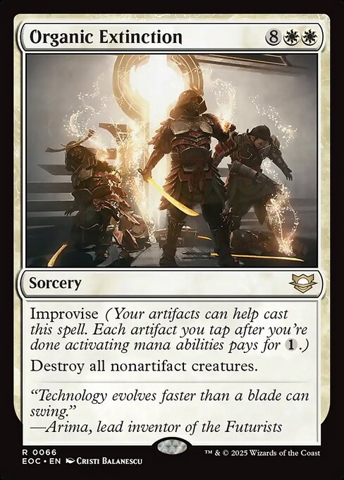 Organic Extinction (Foil)