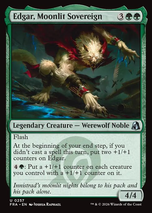 Edgar, Moonlit Sovereign (Foil)