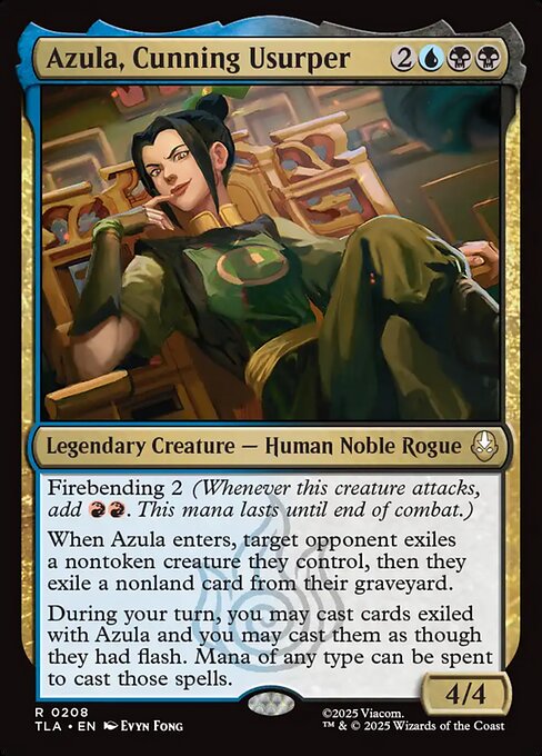 Azula, Cunning Usurper (Foil)