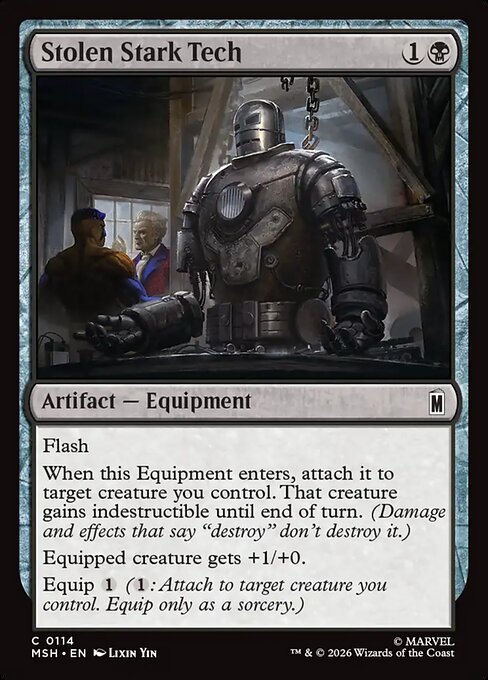 Stolen Stark Tech (Foil)