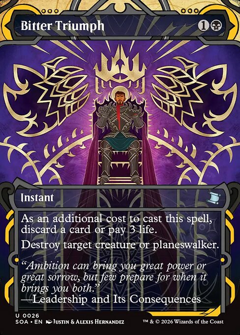 Bitter Triumph (Foil)