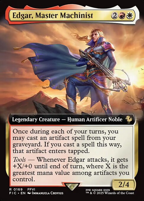 Edgar, Master Machinist (Foil)