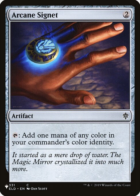 {T}: Add one mana of any color in your commander's color identity.