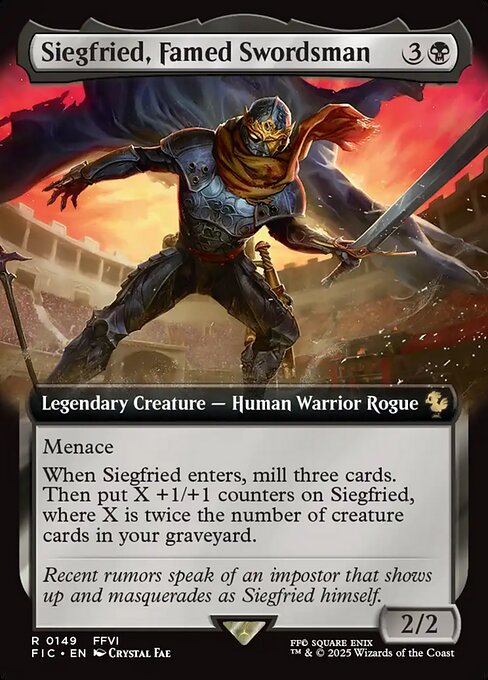 Siegfried, Famed Swordsman (Foil)