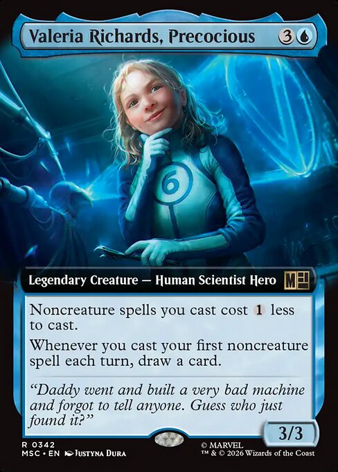 Valeria Richards, Precocious (Foil)