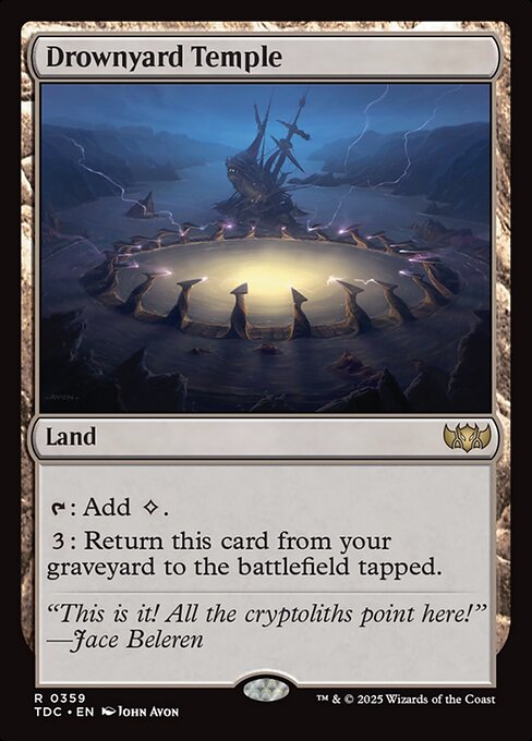 {T}: Add {C}.
{3}: Return this card from your graveyard to the battlefield tapped.