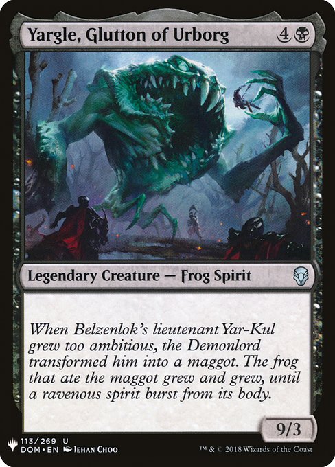 Yargle, Glutton of Urborg (ES)
