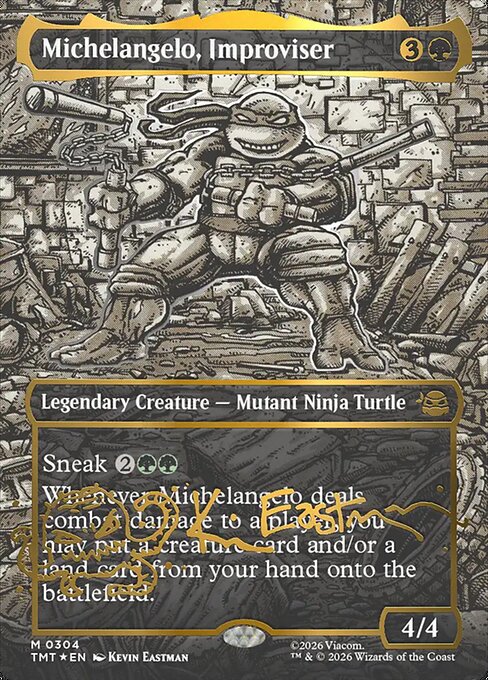 Michelangelo, Improviser (Foil)