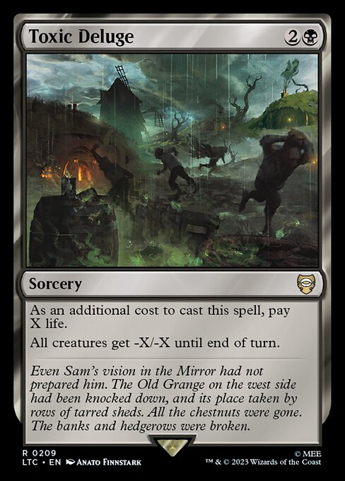 As an additional cost to cast this spell, pay X life.
All creatures get -X/-X until end of turn.