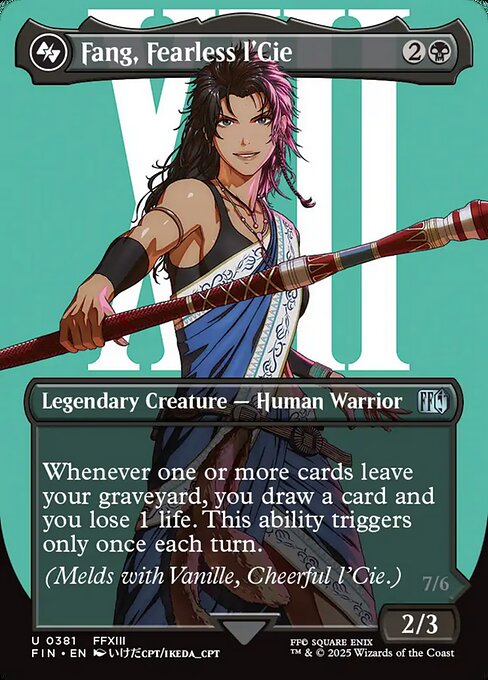 Fang, Fearless l'Cie (Foil)