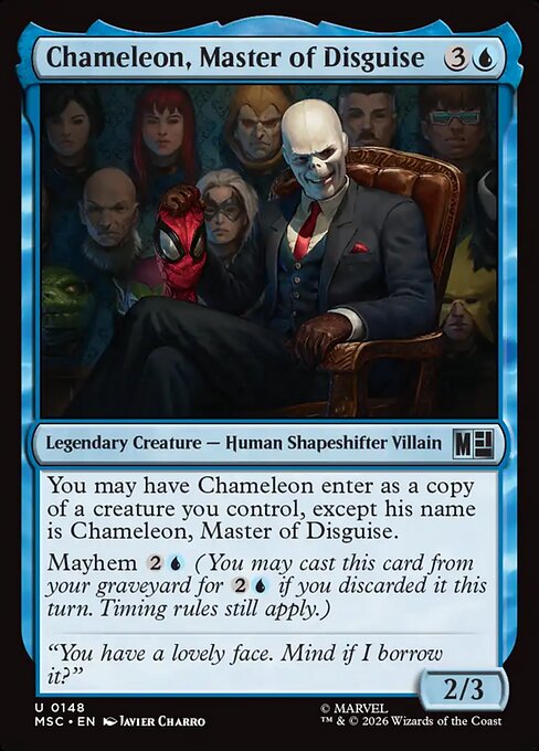 Chameleon, Master of Disguise (Foil)