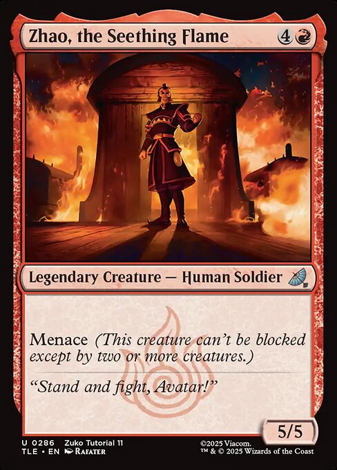 Zhao, the Seething Flame (Foil)