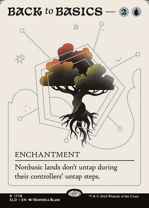 Nonbasic lands don't untap during their controllers' untap steps.