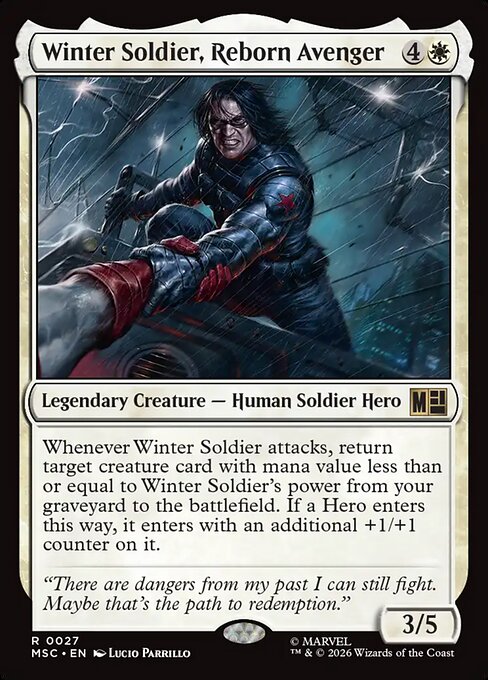 Winter Soldier, Reborn Avenger (Foil)
