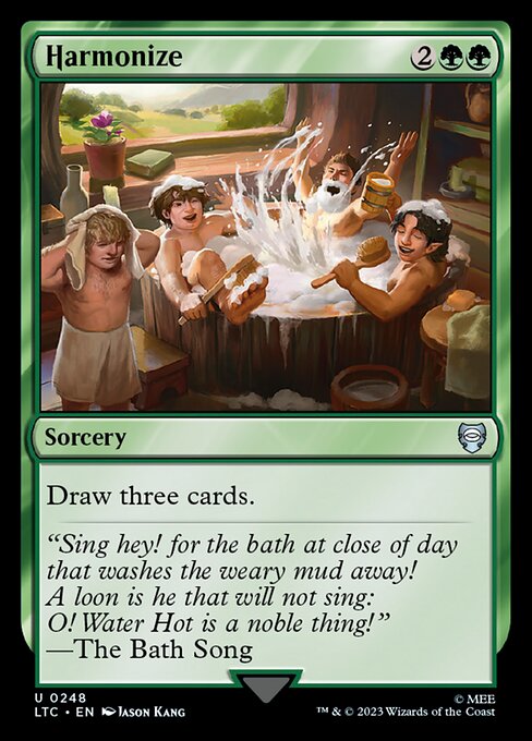 Draw three cards.