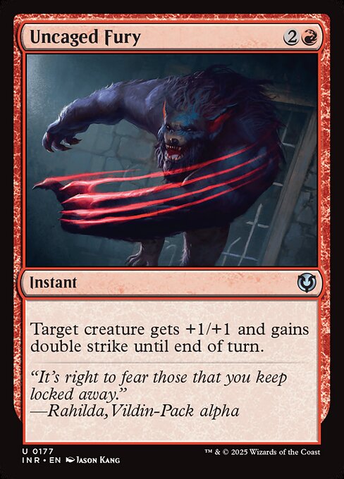 Target creature gets +1/+1 and gains double strike until end of turn.