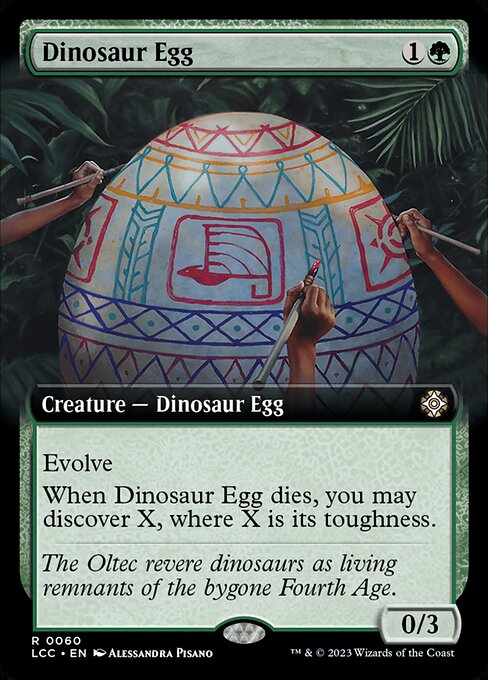 Evolve (Whenever a creature you control enters, if that creature has greater power or toughness than this creature, put a +1/+1 counter on this creature.)
When this creature dies, you may discover X, where X is its toughness.
