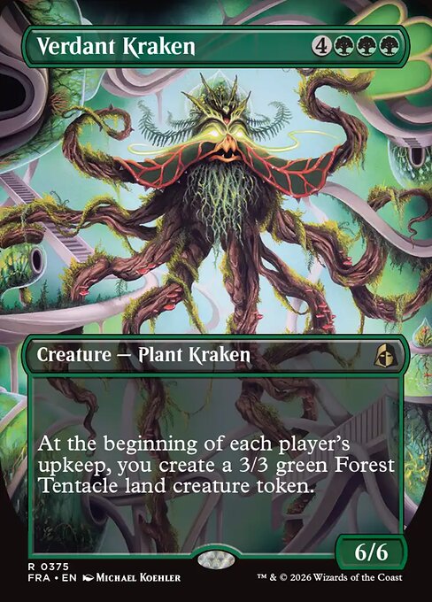 Verdant Kraken (Foil)