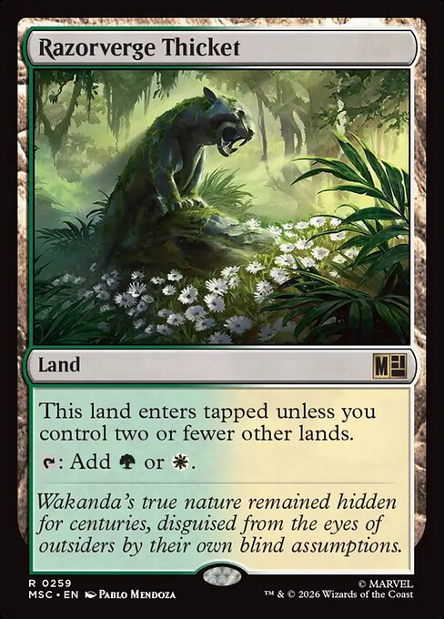 Razorverge Thicket (Foil)