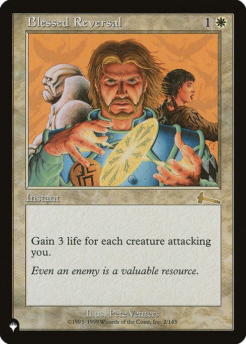 You gain 3 life for each creature attacking you.