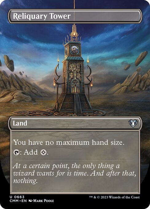 You have no maximum hand size.
{T}: Add {C}.