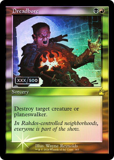 Destroy target creature or planeswalker.