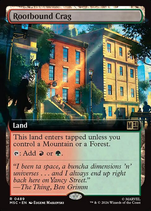Rootbound Crag (Foil)
