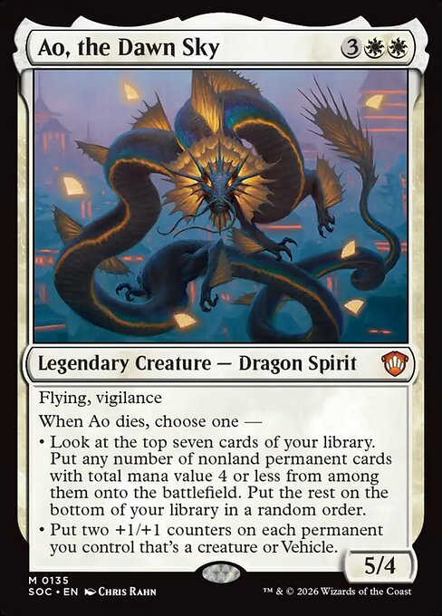Ao, the Dawn Sky (Foil)