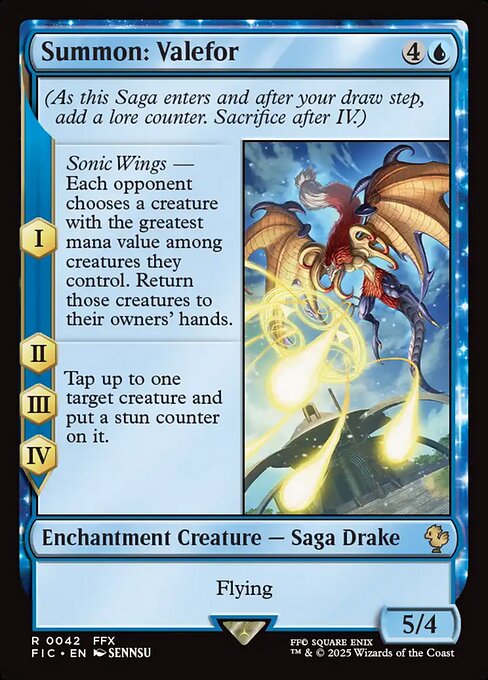 Summon: Valefor (Foil)