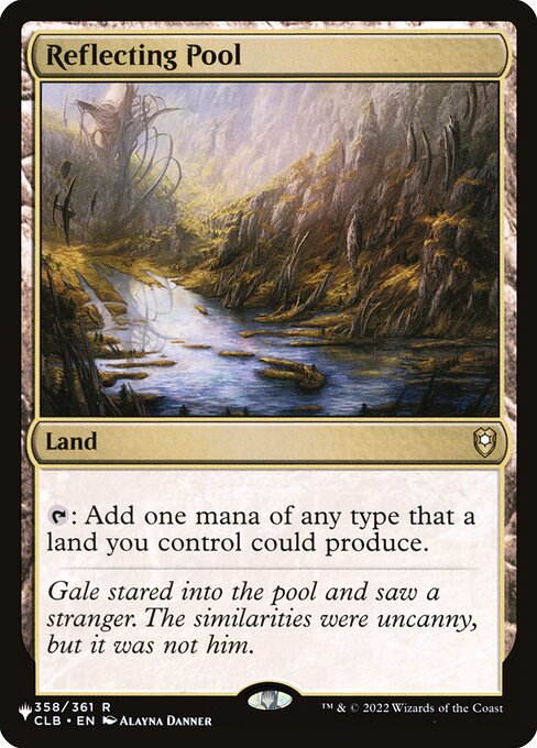 {T}: Add one mana of any type that a land you control could produce.