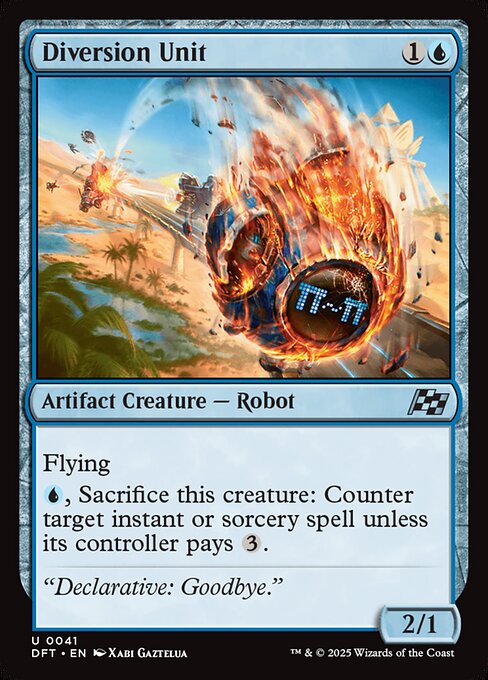 Flying
{U}, Sacrifice this creature: Counter target instant or sorcery spell unless its controller pays {3}.