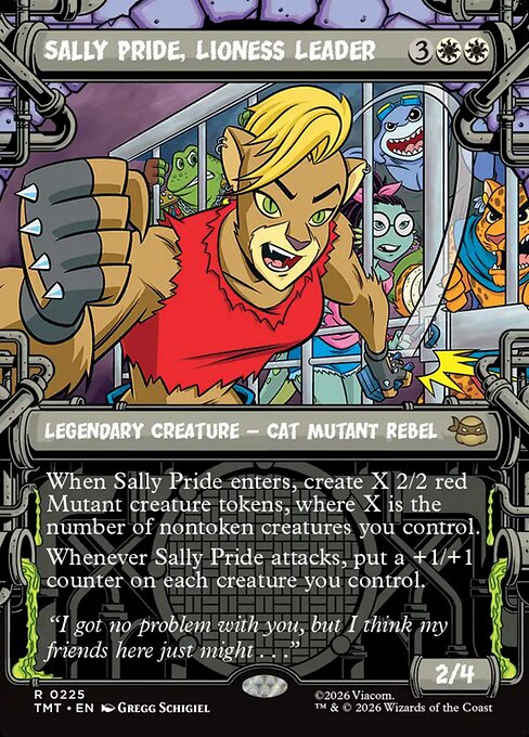 Sally Pride, Lioness Leader (Foil)