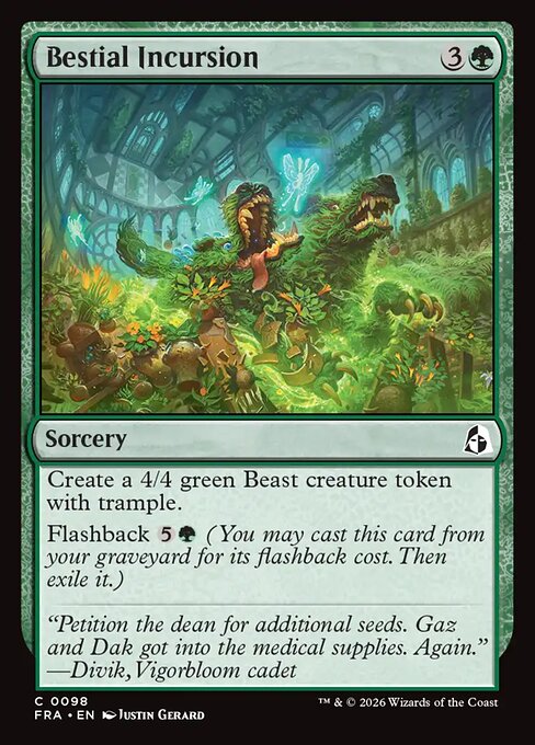 Bestial Incursion (Foil)