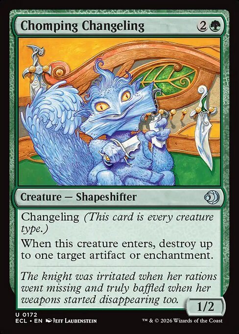 Chomping Changeling (ES) (Foil)