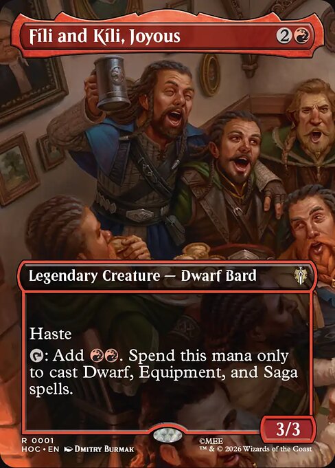 Fíli and Kíli, Joyous (Foil)