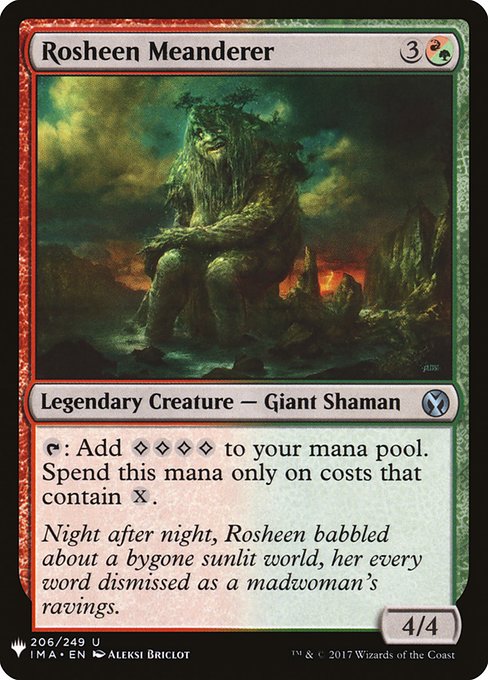 {T}: Add {C}{C}{C}{C}. Spend this mana only on costs that contain {X}.