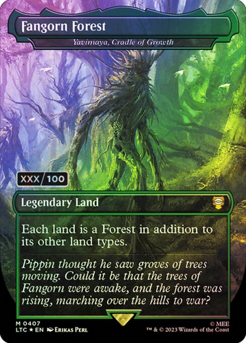 Each land is a Forest in addition to its other land types.