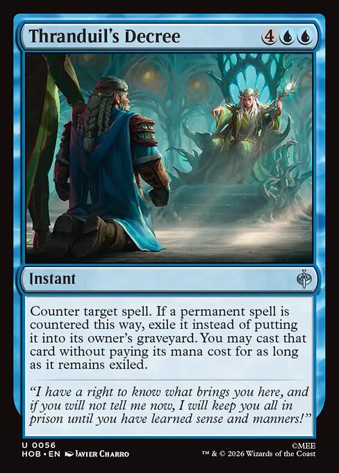 Thranduil's Decree (Foil)