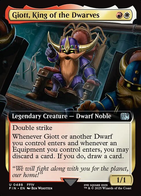 Giott, King of the Dwarves (Foil)