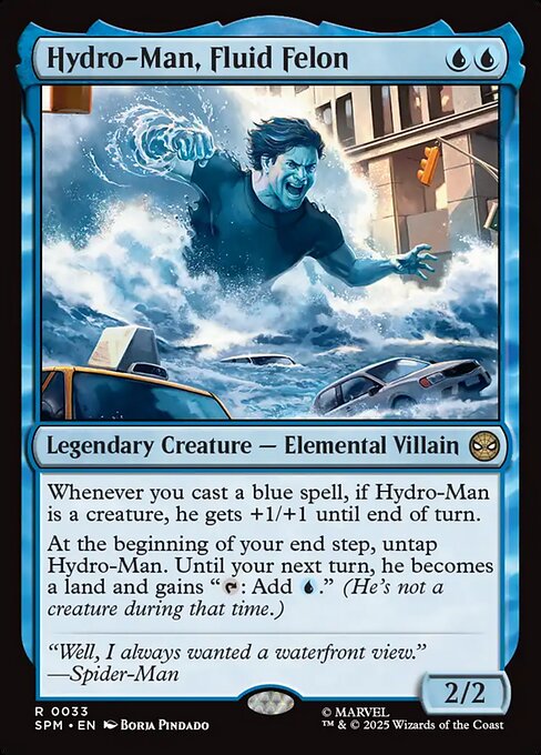 Hydro-Man, Fluid Felon (Foil)