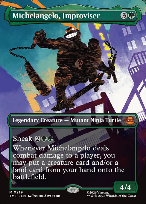 Michelangelo, Improviser (Foil)