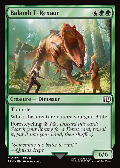 Balamb T-Rexaur (Foil)