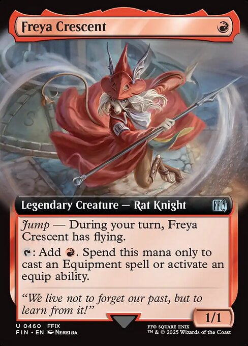 Freya Crescent (Foil)