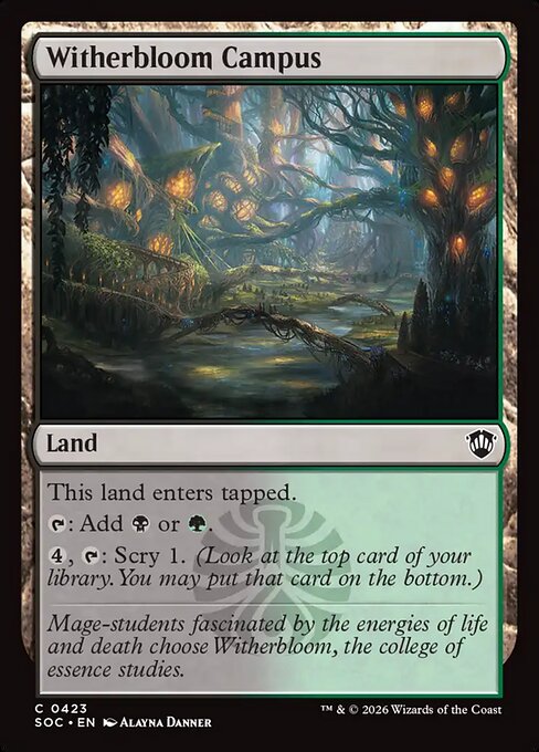 Witherbloom Campus (Foil)