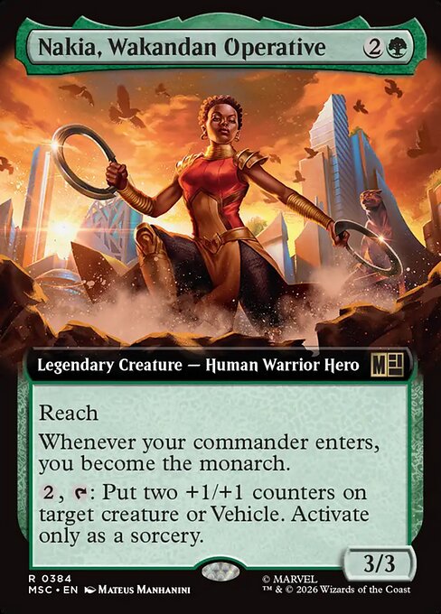 Nakia, Wakandan Operative (Foil)