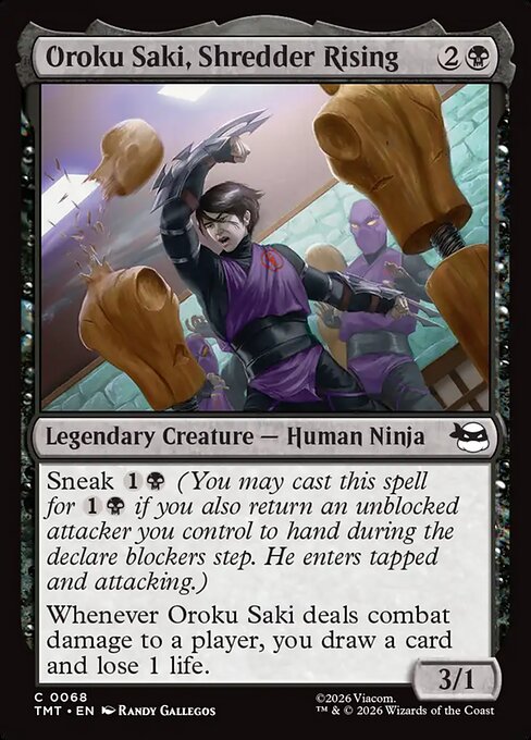 Oroku Saki, Shredder Rising (Foil)