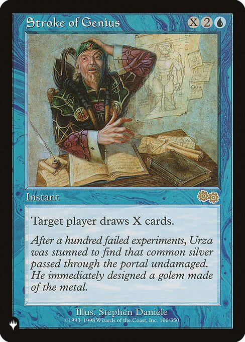 Target player draws X cards.