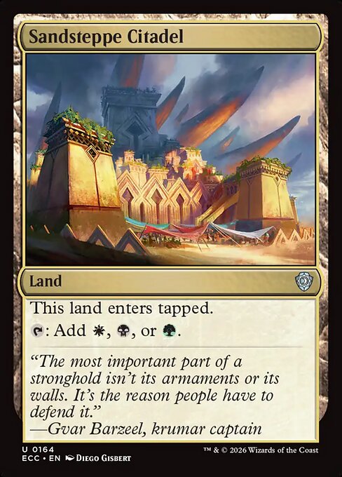 Sandsteppe Citadel (Foil)